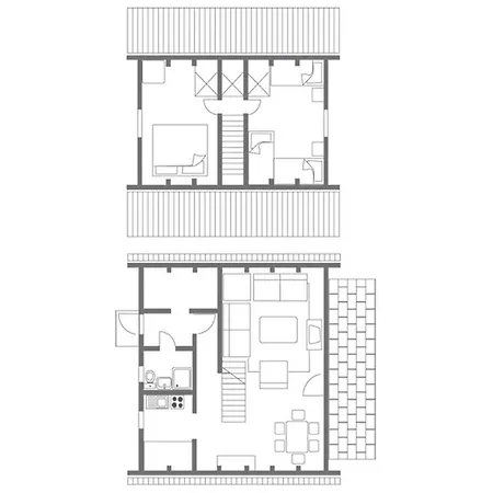Ferienwohnpark Nurdachhaus Typ 8 Ndw 114 Feriehus *